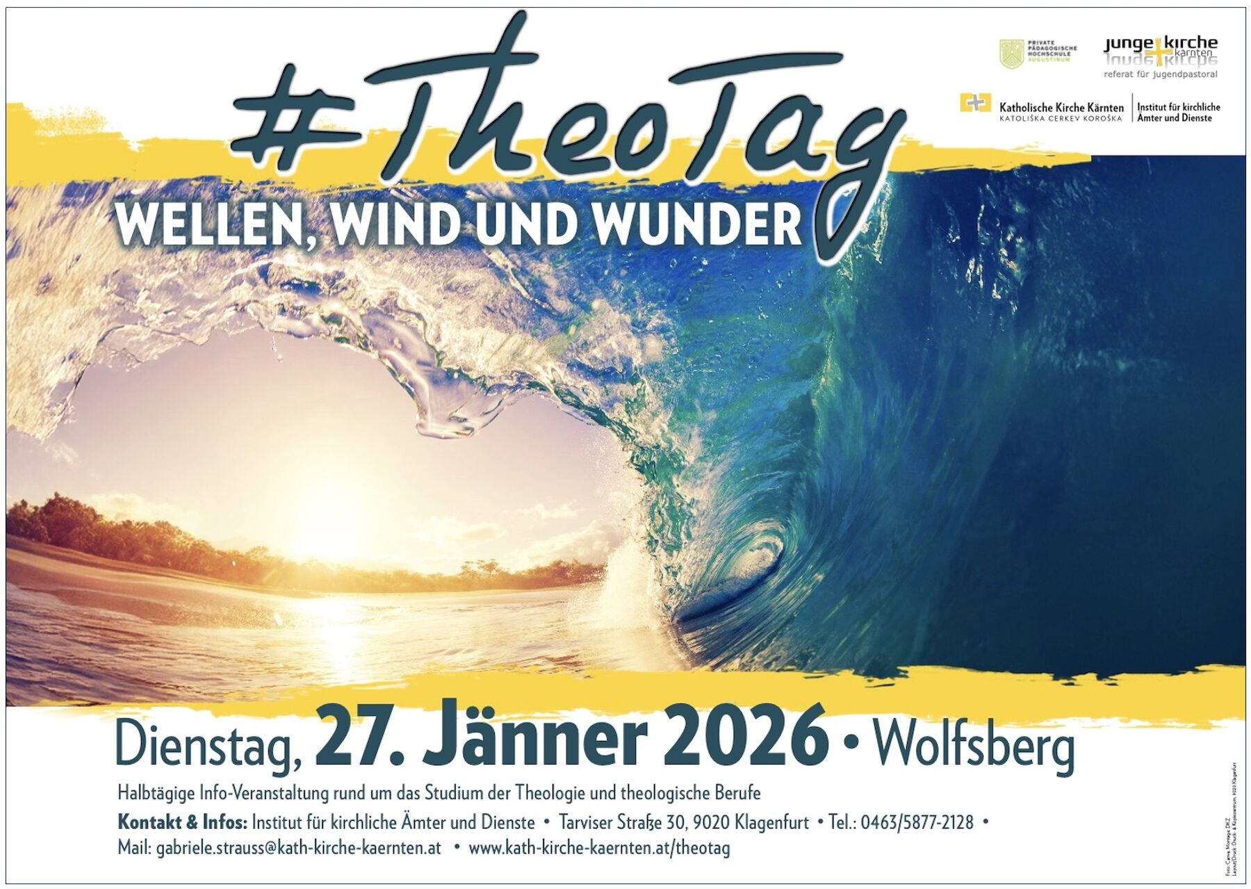 Dekorativbild: Einladungskarte TheoTag 2026