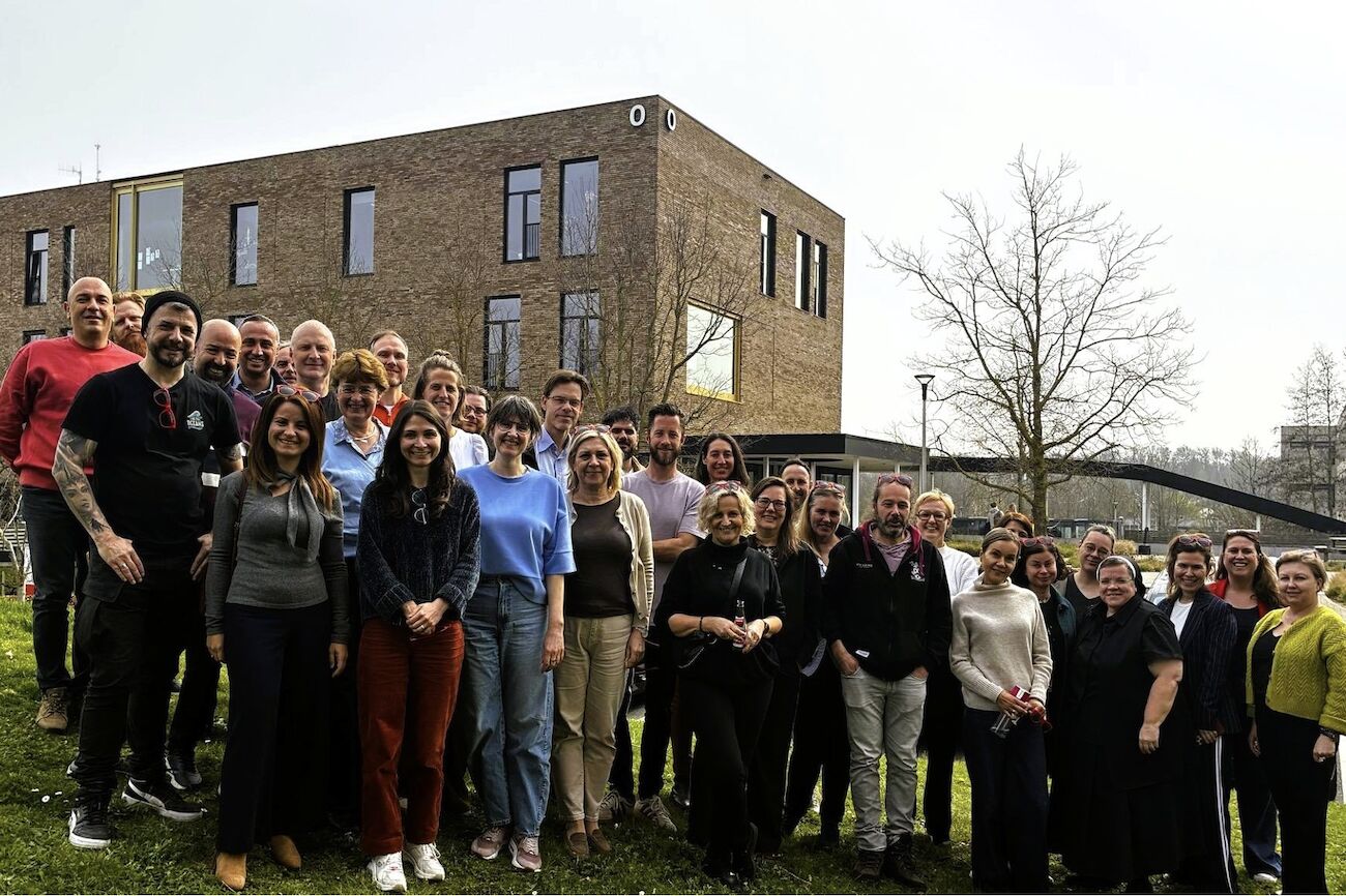 Gruppenbild Projektteam in Belgien