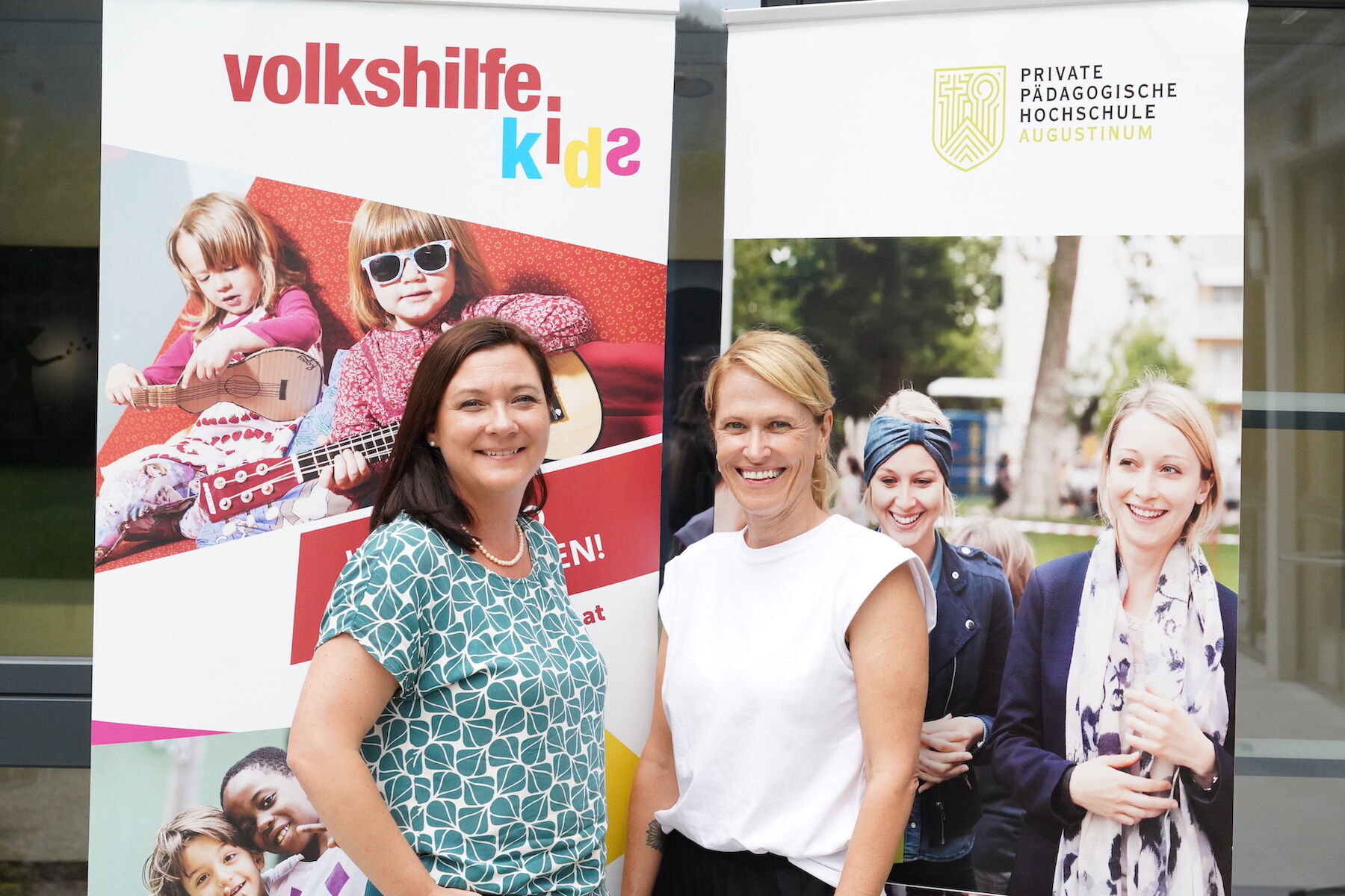 Gruppenbild von Barbara Porotschnig und Julie Melzer