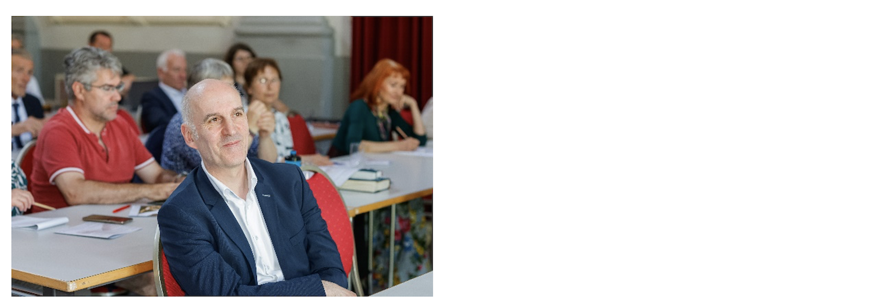 Person sitzend: Josef Pichler
