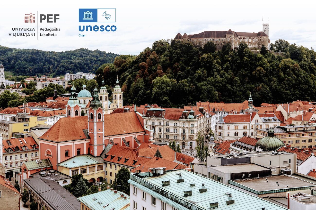 Blick auf die Stadt Ljubljana